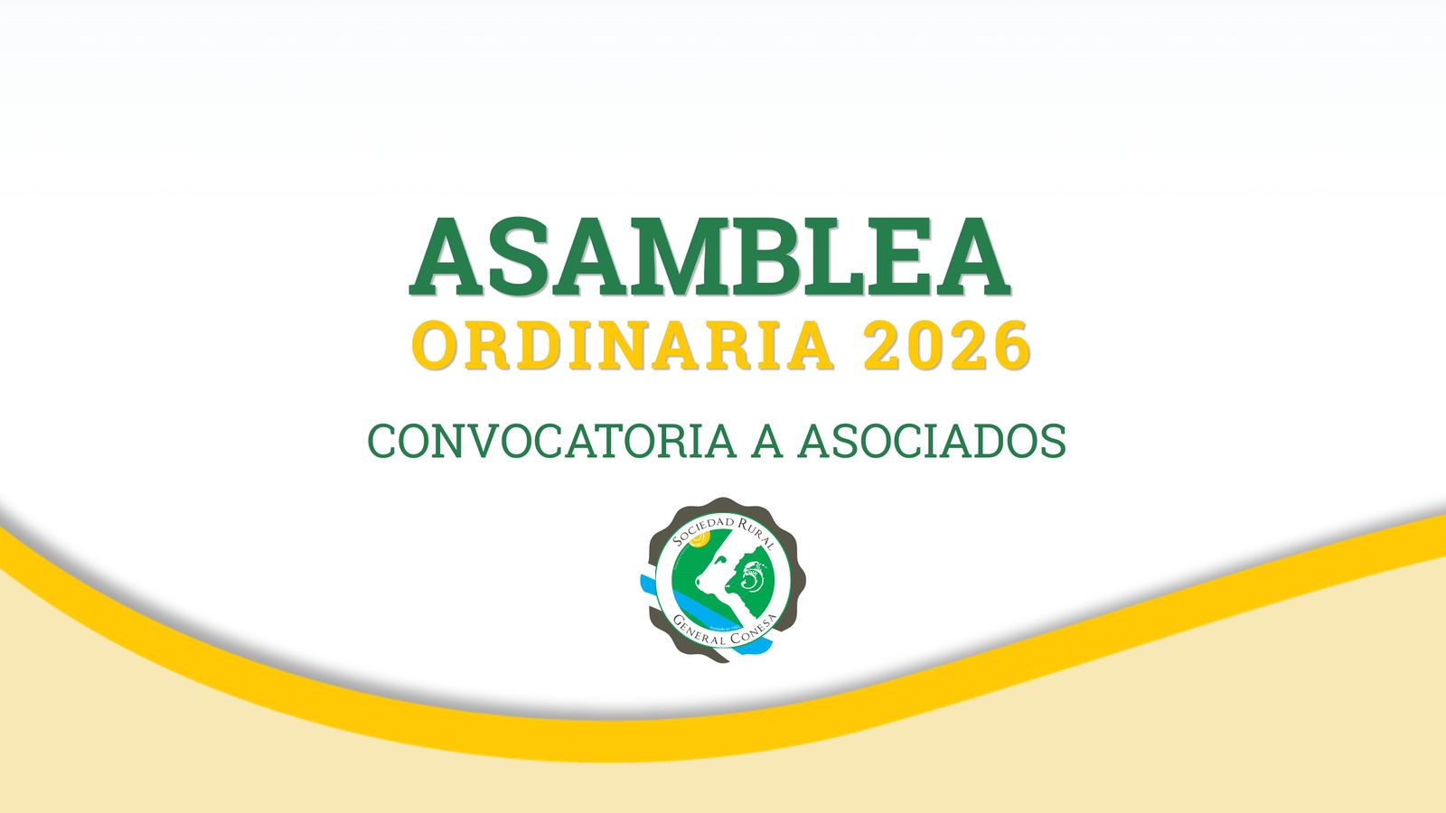 Lee más sobre el artículo Convocatoria a Asamblea General Ordinaria